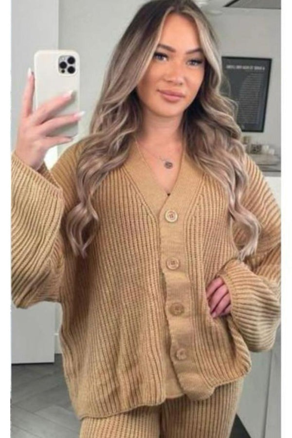 4 Buttons Loungewear Set