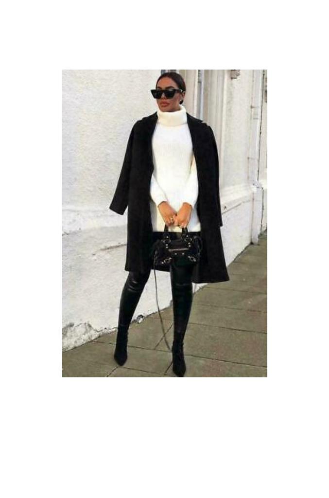 Ladies Polo Knitted Florecent Jumper