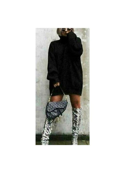 Ladies Polo Knitted Florecent Jumper