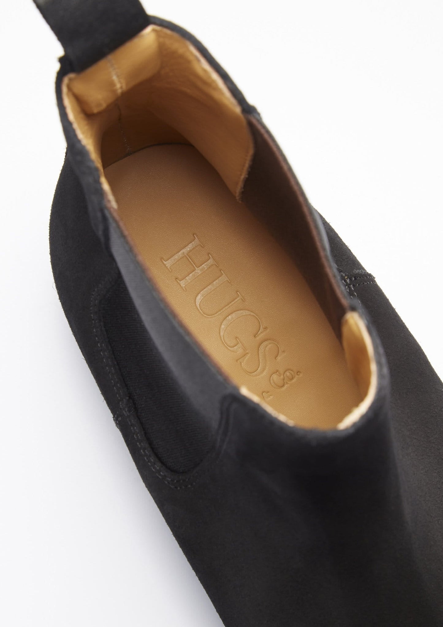 Black Suede Chelsea Boots, Welted Leather Sole