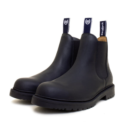 Detroit Steel Toe Cap Work Boots -  Black