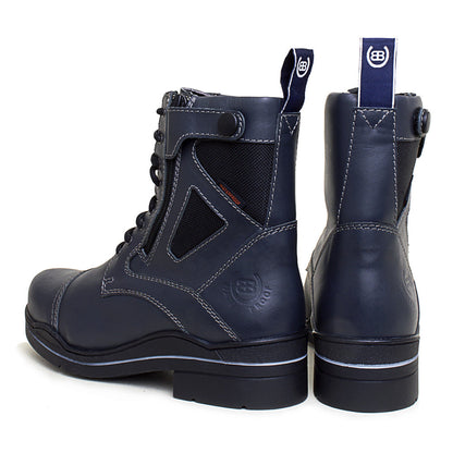 Kentucky Storm Waterproof Jodhpur Boots - Polished Navy
