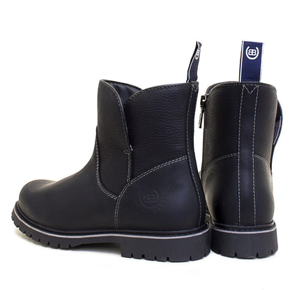 Quebec Waterproof Ankle Boots - Black